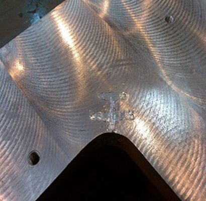 Instandsetzung eines Spannungsrisses an einem Getriebegehäuse